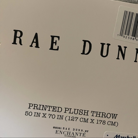 Rae Dunn - GIVE THANKS - blanket - Picture 3 of 3